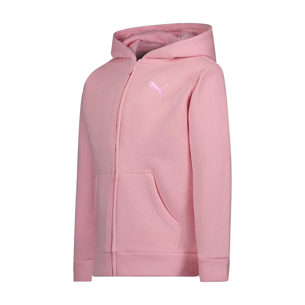 Amazon | PUMA ガールズ フリース ジップアップ パーカー US
